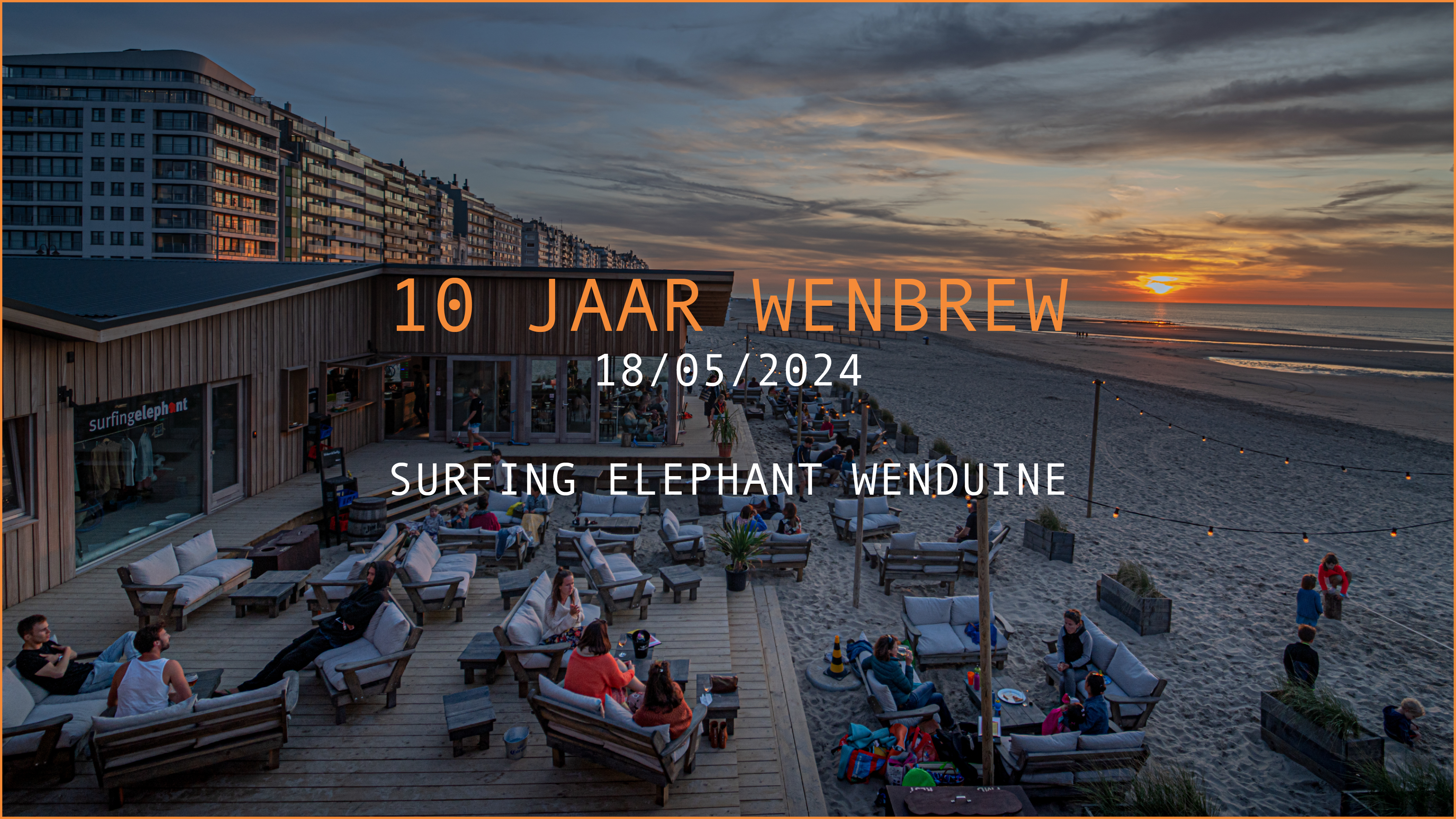 Featured image for “10 Jaar WENBREW – Surfing Elephant Wenduine – 18/05/2024”